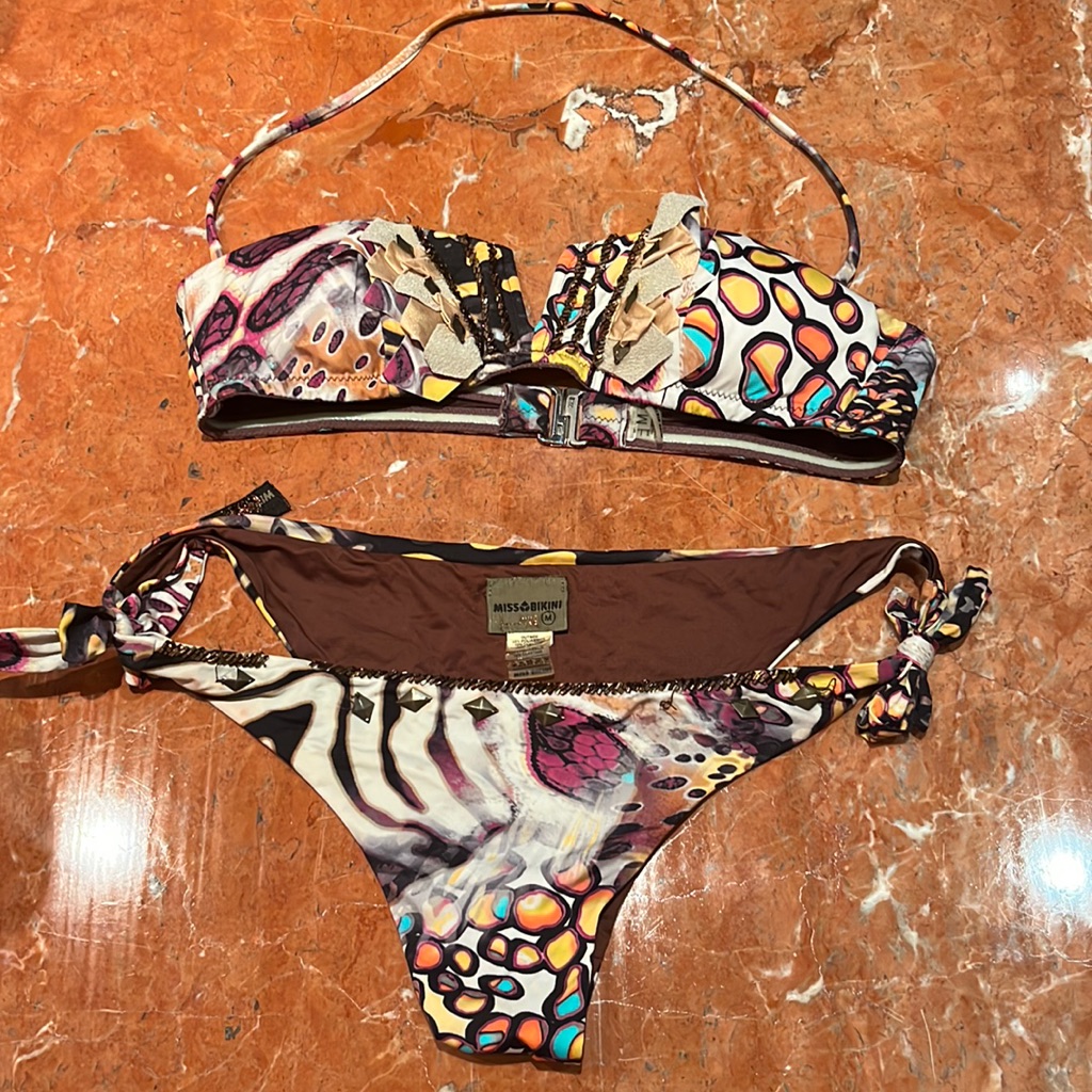 Miss Bikini Love. Bikini, Sequin, Fun Bathing Suit.